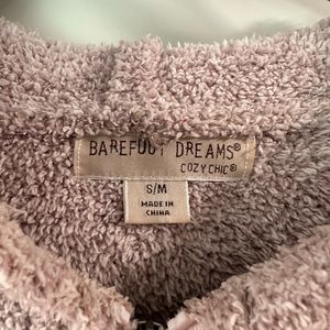 Barefoot Dreams Robe Zip Up Light Pink